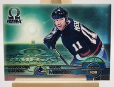 1998-99 Pacific Omega Hockey Planet Ice 10 Mark Messier Vancouver Canucks