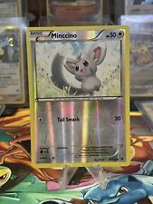 Minccino - 87/124 - Common - Reverse Holo, English Pokemon XY Fates Collide