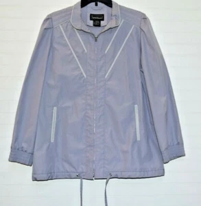 Currentseen Purple Satin Polyester Lightweight Jacket Size 18 - Picture 1 of 6