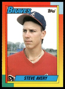 1990 Topps Traded Steve Avery Atlanta Braves #4T