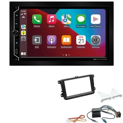 Wifi Apple CarPlay Android Auto DAB Autoradio für Skoda Fabia II 2007-2014 black - Bild 1 von 4