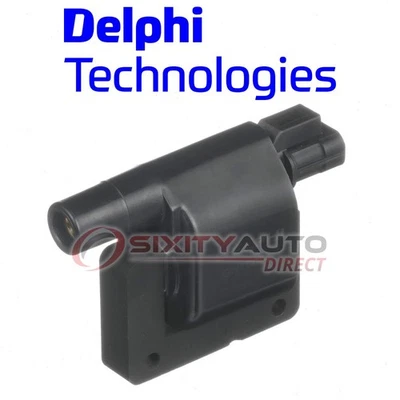 Delphi Ignition Coil for 1995-1996 Nissan Pickup 2.4L 3.0L L4 V6 Wire Boot zq Foto 1 de 4