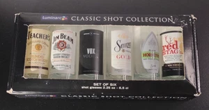 Juego de 6 vasos de chupito clásicos Luminarc colección 2,25 oz *dañados* - Imagen 1 de 3