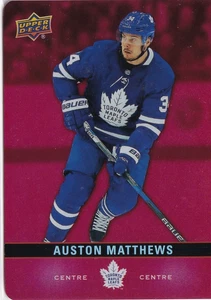 Auston Matthews Red card DC-15 2019-20 Tim Hortons Collector's Series - Picture 1 of 2