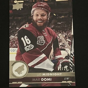 MAX DOMI Midnight #d/25 2017-18 UD Series 1 #10 Free Comb Ship - Picture 1 of 2