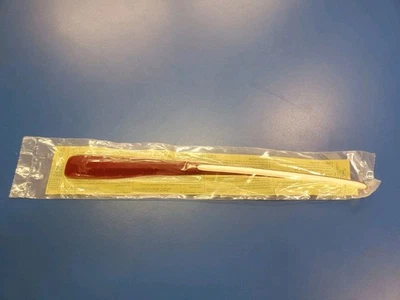 VHTF Pampered Chef Micro Scraper Spatula Cranberry Red & White NIP - Image 1 of 4