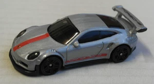Hot Wheels Porsche 911 GT3 RS silbermetallic Sportwagen HW Mattel Auto Car - Picture 1 of 4