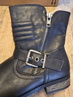 Botines negros para mujer 7,5 Foto 1 de 4