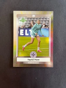 2025 Parkside Vol 1 NWSL INSERT Sp short print /100 SHIMMER FOIL Taylor Flint - Picture 1 of 1