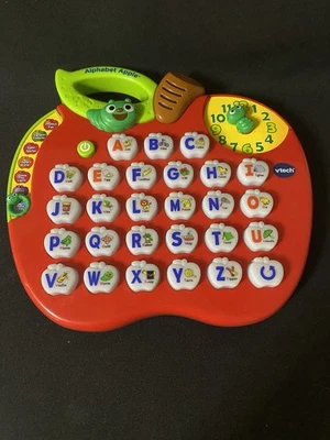 VTECH Light Up Alphabet Apple Interactive Electronic Kids Learning Toy 1390 - Image 1 of 4