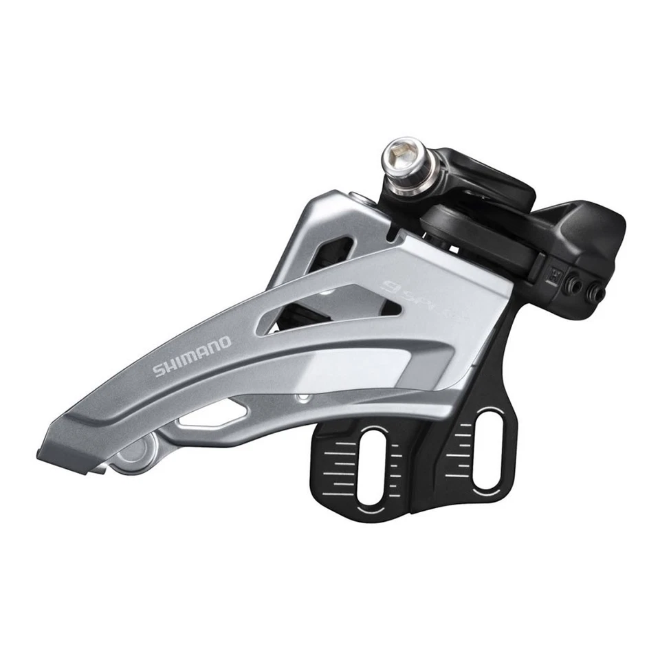 Shimano Fahrrad Umwerfer FD-MT400-E 66-69 E-Type Side Swing Front Pull 2x9 speed - Bild 1 von 1