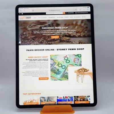 Apple iPad Air 13 Inch M2 WiFi 128GB Space Grey MV273X/A iPadOS 18.1.1 - Image 1 of 4