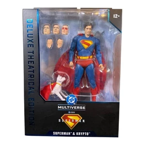 Superman Movie Superman and Krypto 7-Inch Scale Action Figure New In Hand - Picture 1 of 7