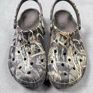 Crocs Camo Classic Clog M9 W11 Realtree Advantage Max-4 HD Slip-On Shoes - Picture 1 of 8