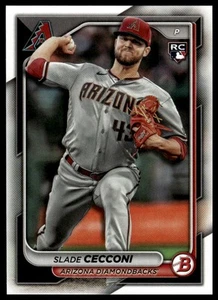 2024 Bowman #82 Slade Cecconi RC - Picture 1 of 2