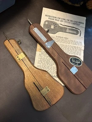 Tru-Gyde Hooked Rug Needle Tool Wilson Brothers Instructions & Book Vintage + - Image 1 of 4