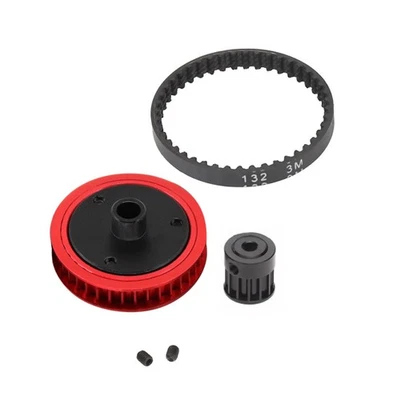 1 Set Belt Drive Transmission Gears For Axial SCX10 90046 1/10 RC Crawler Car kk - Image 1 of 4