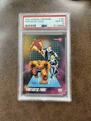 1992 Impel Marvel Universe Fantastic Four PSA 10 Mint Fantastic Four MCU - Image 1 of 2