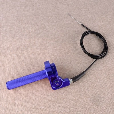 Aluminum Alloy Twist Throttle Grip Fit For Kawasaki KX125 KX250 KLX110 Dirt Bike - Image 1 of 4