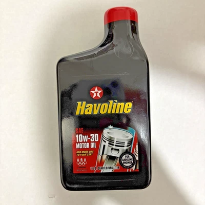 Ricky Rudd #28 Texaco Havoline 2001 Taurus Diecast Car in Motor Oil Tin - Image 1 of 4