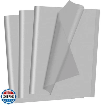 40 Sheets Grey Tissue Paper for Gift Bags Valentines Day Weddings Birthday Fa - Image 1 of 4