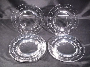 Duncan Miller Serenade Lunch Plates Pattern D8 Group of 6 - Picture 1 of 12