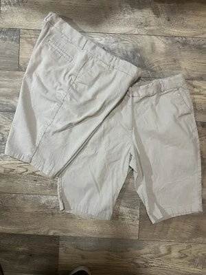 Bermudas Pantalones Cortos Niñas Junior Aprobados por IZOD Ropa Escolar Cintura Ajustable 20.5 Plus Foto 1 de 3