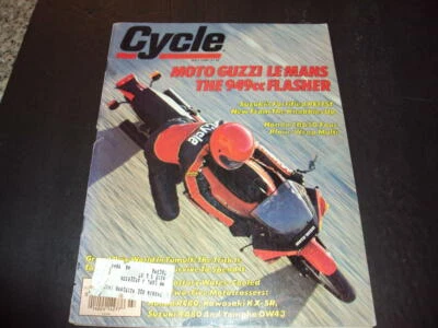  Cycle July 1980 Moto Guzzi Le Mans the 949cc Flasher ID:46519 - Image 1 of 2
