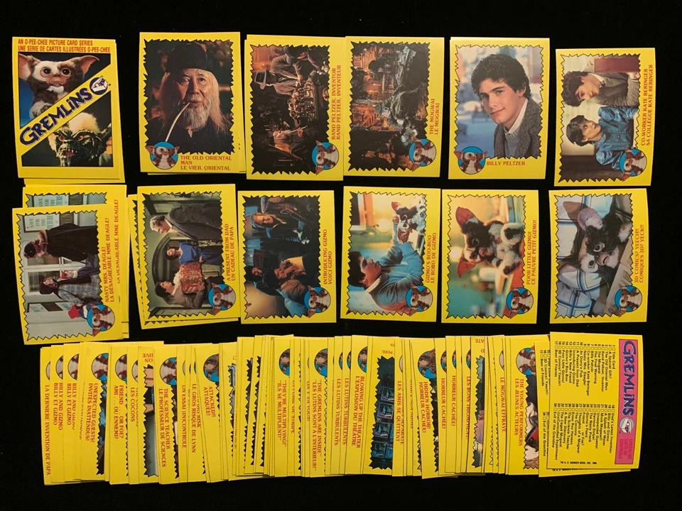 1984 OPC GREMLINS card singles - 1.29 each - Complete your set! Pack fresh! - Image 1 of 1