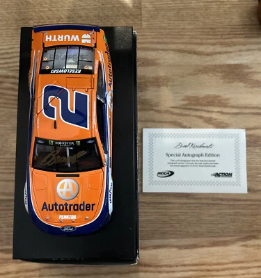 Mustang autografiado 2019 1/24 #2 Brad Keselowski “AutoTrader” - 1 de 155 unidades Foto 1 de 4