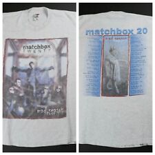 Vintage Matchbox Twenty Shirt 20 2000 XL Band Tee Gray Tour T-Shirt