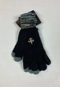 New Orleans Saints Knit Gloves One Size Fits Most Free Ship! Static - Picture 1 of 2