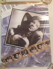 1992 NATALIE COLE Concert at Singapore poster