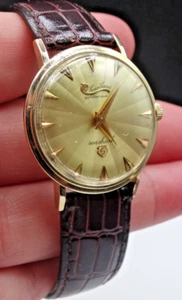 Orologio Lucien Piccard Seashark oro 14k - Foto 1 di 14