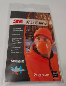 Protector facial para clima frío 3M naranja 2 por paquete thinsulate talla única elástico - Imagen 1 de 19