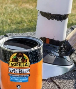 GORILLA* Waterproof Patch Seal Liquid **BLACK** - Picture 1 of 11