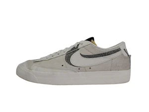 Nike Men's Blazer Low 77 Premium Sneakers, Phantom/Ghost Green, 8.5 Medium US - Picture 1 of 10