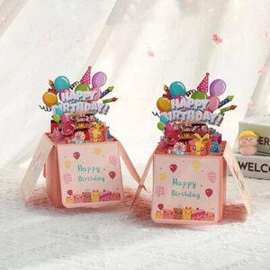 Blessing 3D Pop-Up Greeting Card Foldable Invitations Cards Mothers Day - Picture 1 of 7