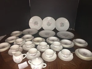 Vintage Set 42 Wedgewood "Pink Hope" Made in England - Bild 1 von 9