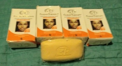 Lot Of 4 CT+ Clear Therapy Extra Lightening Soap  - Image 1 of 4