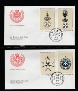 FDC SMOM 2002 Diseño De Las Antiguas Insignias De La Orden - Imagen 1 de 1