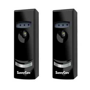 2 PCS SunnyCare #6033B  Black ABS Plastic Air Refresher Dispenser  Free Shipping - Picture 1 of 2