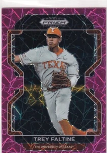 2022 PRIZMS PINK VELOCITY RC TREY FALTINE CINCINNATI REDS PRIZM ROOKIE #-304 - Picture 1 of 2