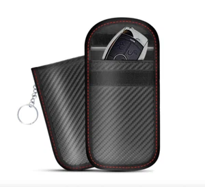Auto Schlüssel Signal Blocker Faraday Käfig Anhänger Etui Keyless RFID Tasche 96x146mm - Bild 1 von 1