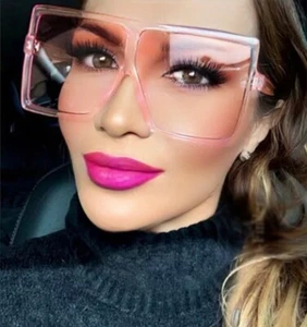 Oversized Square Flat Top Pilotenbrille XXL RIESIG Mode Diva Lauren Sonnenbrille 1826 L - Bild 1 von 30