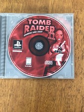Tomb Raider II 2 Starring Lara Croft (PlayStation PS1) DISC ONLY Tested Working