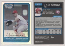 2006 Bowman Draft Chrome Draft Picks Refractor Charlie Yarbrough #DP15