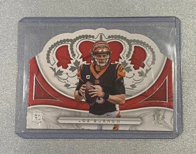 2020 Panini Chronicles Joe Burrow Crown Royale RC #CR-1 Cincinnati Bengals - Image 1 of 2