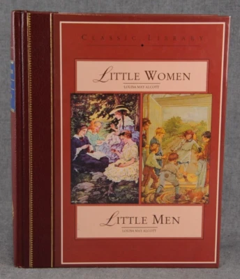 Louisa May Alcott LITTLE WOMEN/LITTLE MEN Classic Library Series 1st Edition - Imagem 1 de 4
