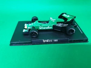 TYRRELL BENETTON 012 1983 VERDE #3 MICHELE ALBORETO RBA MB 1:43 - Foto 1 di 8